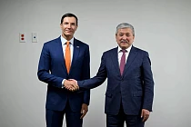 Адылбек Касымалиев обсудил с главой EXIM Bank вопросы финансового сотрудничества