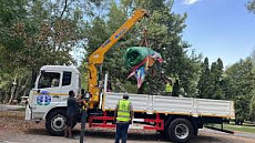 В Бишкеке демонтируют силомеры