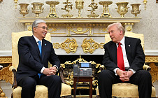 Касым-Жомарт Токаев провел переговоры с Дональдом Трампом