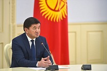 Өкмөт башчы Абылгазиев мамлекеттик чек араны кайтаруу жана коргоону күчөтүүнү тапшырды